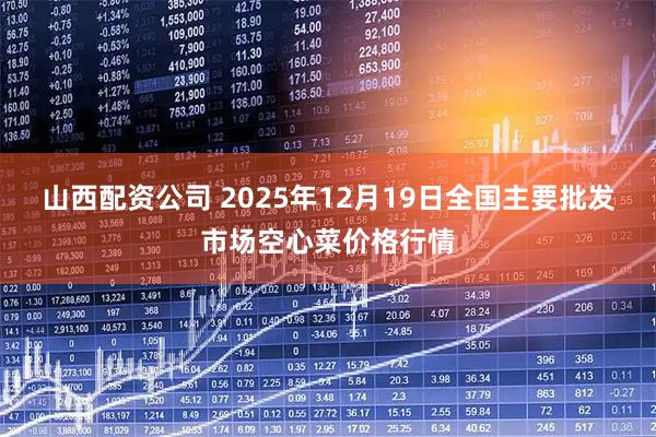 山西配资公司 2025年12月19日全国主要批发市场空心菜价格行情